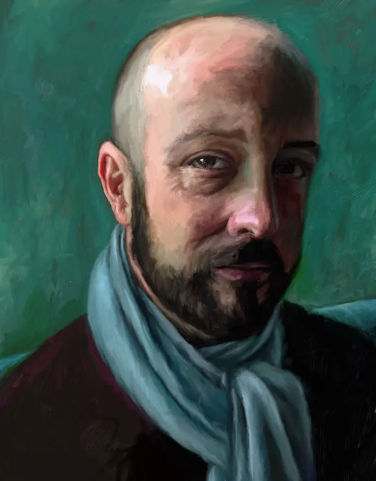 Day 11 portrait painting challenge