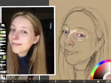 How I Paint On The Ipad A Step By Step Portrait In Artrage