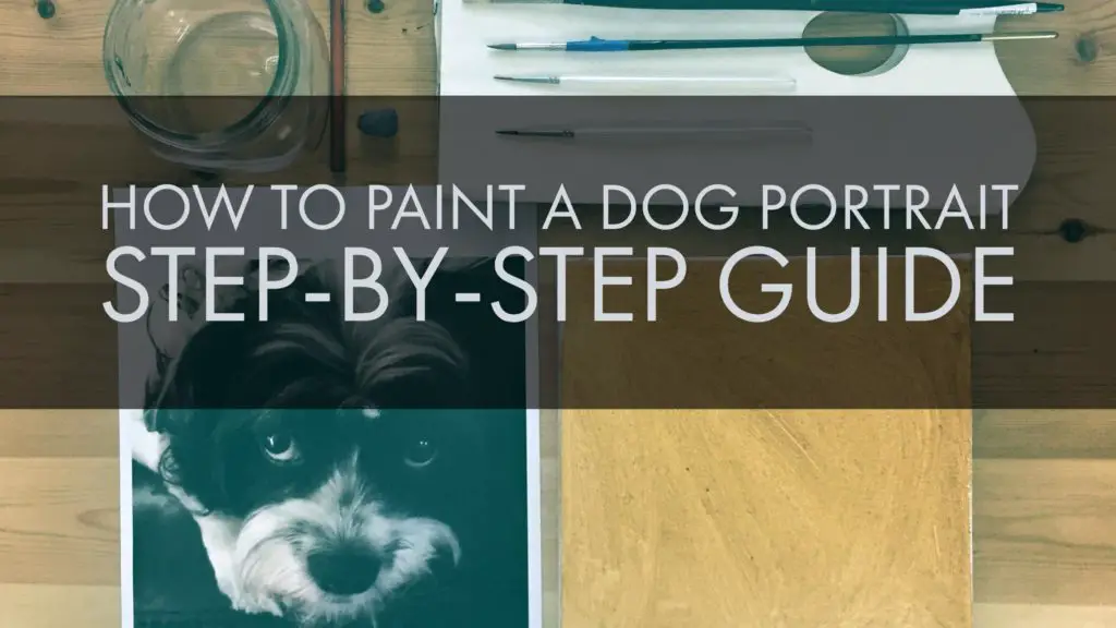How To Paint A Dog Portrait Shelley Hanna Fine Art