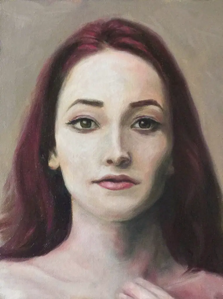 portrait challenge paintings day 20