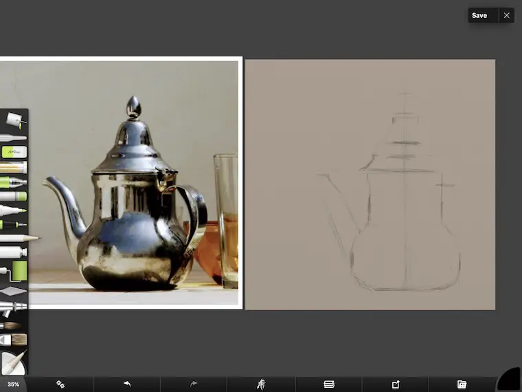 tips for painting silver digitally in ArtRage 4