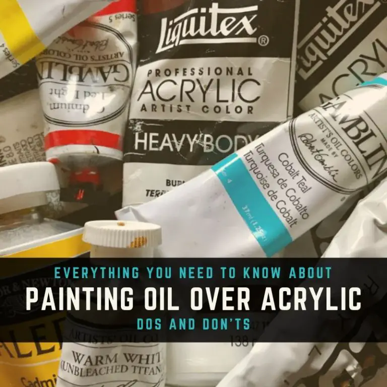 Can You Paint Oil Paint Over Acrylic Paint? Shelley Hanna Fine Art