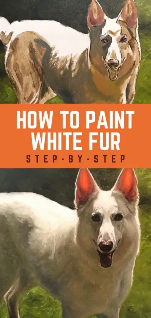 paint white fur pin 2