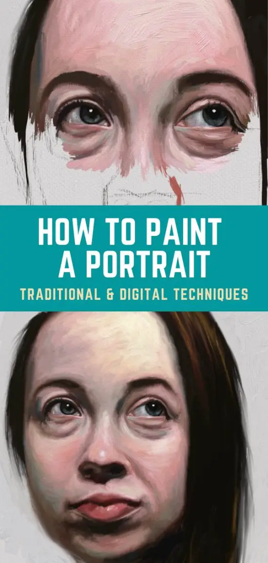 How To Paint A Digital Portrait StepByStep With Pictures
