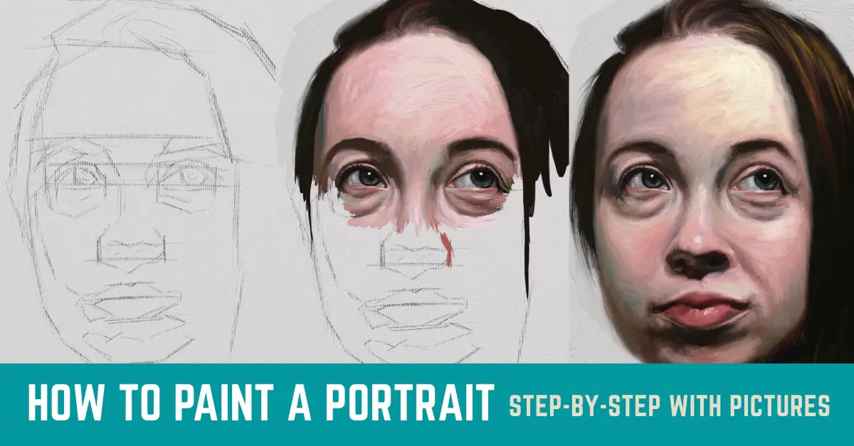 How To Paint A Digital Portrait – Step-By-Step With Pictures