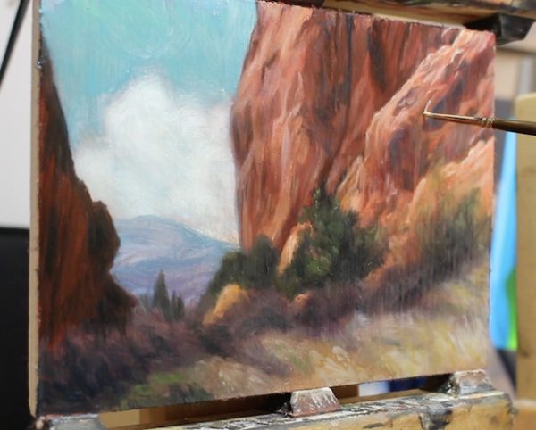 Image showcasing 10 Essential Steps For Landscape Painting In Oil
